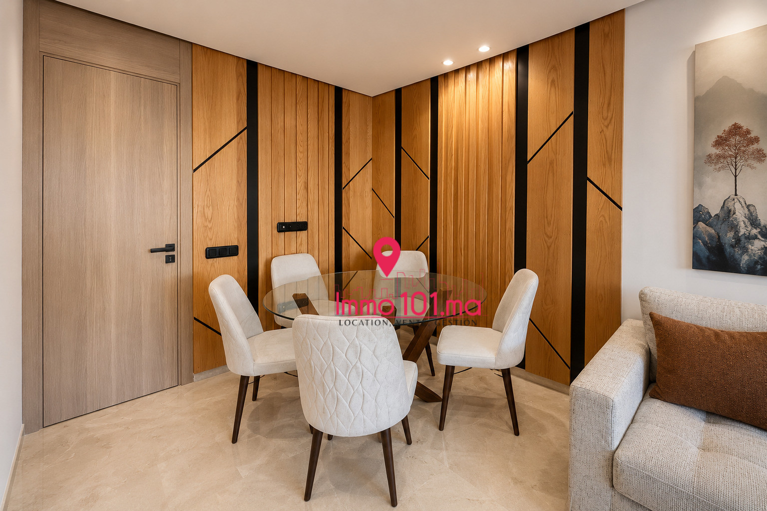 Location appartement meublé à Hay Riad SILAM2490